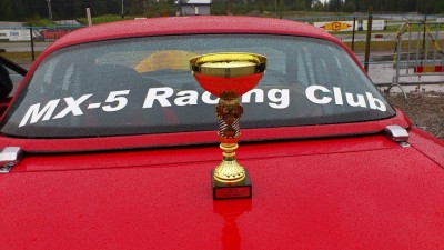 Tredje pris Sprintcupen R-däck 2012